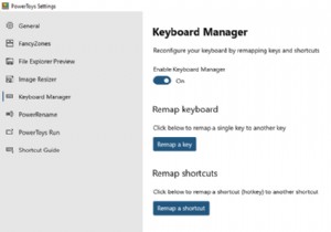 วิธีใช้ PowerToys Run และ Keyboard Manager PowerToy 