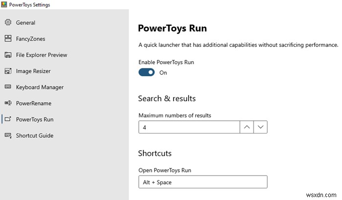 วิธีใช้ PowerToys Run และ Keyboard Manager PowerToy 