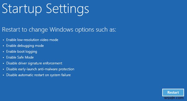 การคืนค่าระบบไม่ทำงานหลังจาก Windows Update 