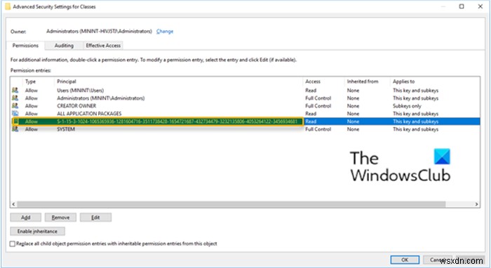 SID แสดงแทนชื่อผู้ใช้ใน Windows 10 