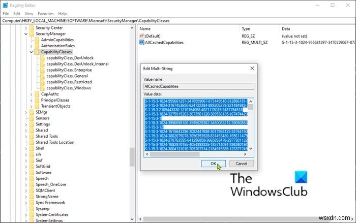 SID แสดงแทนชื่อผู้ใช้ใน Windows 10 