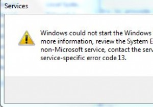 Windows ไม่สามารถเริ่ม Windows Firewall บน Local Computer 