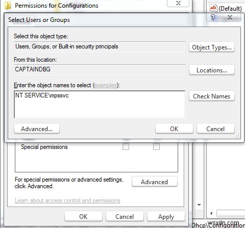 Windows ไม่สามารถเริ่ม Windows Firewall บน Local Computer 