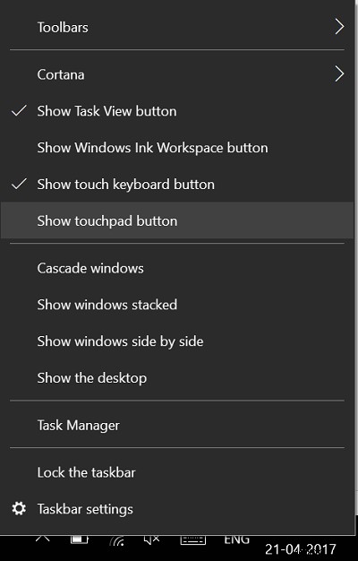 วิธีแสดง Virtual Touchpad ใน Windows 11/10 