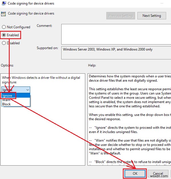 แก้ไข Windows ต้องใช้ข้อผิดพลาดของไดรเวอร์ที่เซ็นชื่อแบบดิจิทัล 