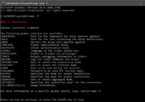 คำสั่ง WMI บน Windows 11/10 