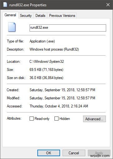 กระบวนการ rundll32.exe คืออะไร? มันเป็นไวรัส? 