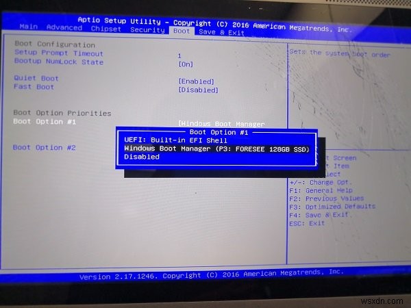 คอมพิวเตอร์ Windows ไม่สามารถบู๊ตได้เมื่อเสียบฮาร์ดไดรฟ์ตัวที่สองไว้ 