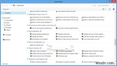 วิธีเปิดโหมด Super God ใน Windows 11/10 