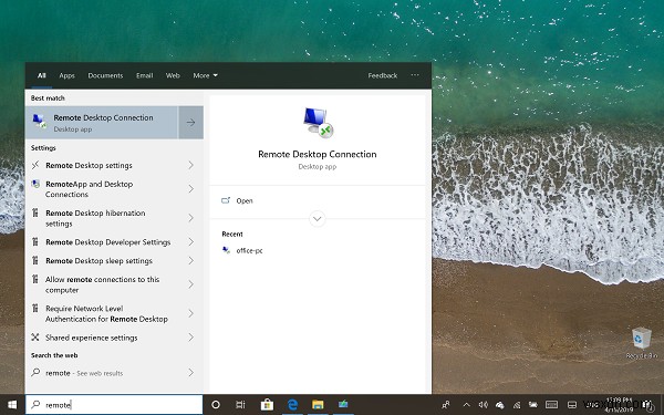 วิธีใช้ Windows 10 Remote Desktop ใน Windows Home (RDP) 