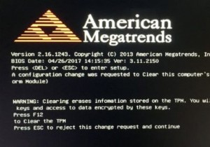 พื้นผิวติดอยู่บนหน้าจอสีดำแสดง Megatrends ของอเมริกา 