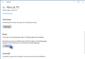 แอปภาพยนตร์และทีวีค้าง ไม่ทำงานหรือเปิดใน Windows 11/10 