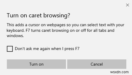 Caret Browsing ใน Windows 10 คืออะไร? คุณใช้งานใน Edge ได้อย่างไร? 