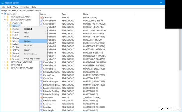 วิธีรีเซ็ต PowerShell และ Command Prompt เป็นค่าเริ่มต้น 