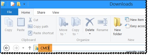 วิธีเปิดพรอมต์คำสั่งในโฟลเดอร์ใน Windows 11/10 