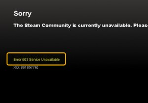 แก้ไขข้อผิดพลาด 503 บริการไม่พร้อมใช้งาน – Steam 