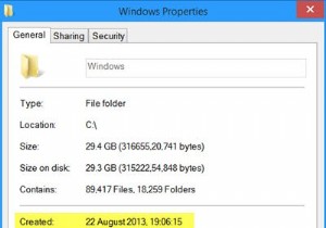 ค้นหาวันที่ติดตั้ง Windows โดยใช้วิธีการต่างๆ 
