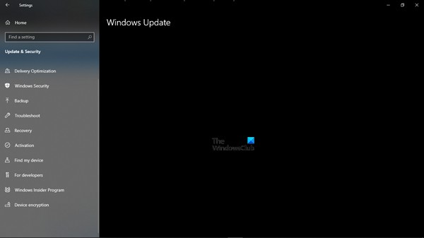 Windows Update ไม่ทำงาน ค้างอยู่ที่ กำลังตรวจสอบการอัปเดต หรือ หน้าว่าง 