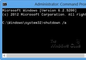 วิธีหยุด ยกเลิก ยกเลิกการปิดระบบใน Windows 11/10 