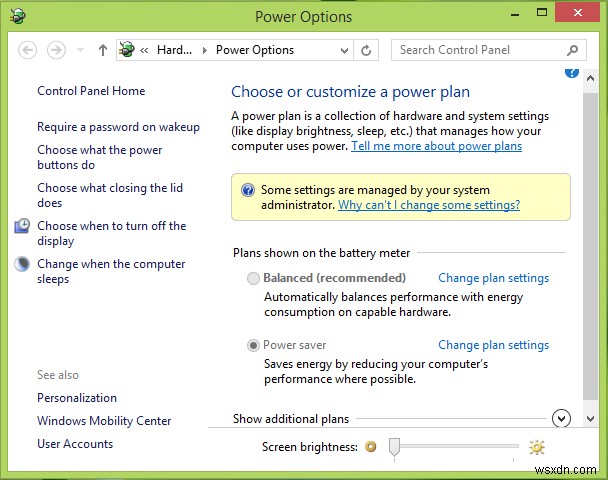 ระบุ Power Plan แบบกำหนดเองและบังคับให้ Windows 11/10 ใช้งาน 