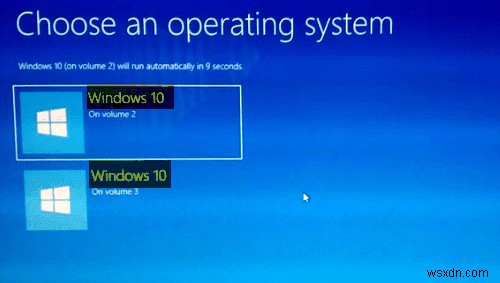 เปลี่ยนข้อความเมนูการบู๊ตเมื่อทำการบูท Windows 11/10 . รุ่นเดียวกัน 