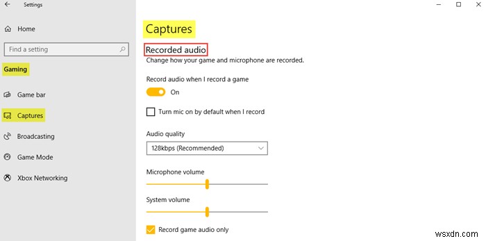การตั้งค่าการเล่นเกมใน Windows 10:จัดการแถบเกม แป้นพิมพ์ลัด เสียงของเกม คุณภาพวิดีโอ การแพร่ภาพ ฯลฯ 