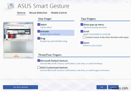 แก้ไข ASUS Smart Gesture ไม่ทำงานบน Windows 10 