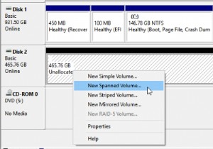 วิธีรวมฮาร์ดไดรฟ์สองตัวเป็นหนึ่งเดียวบน Windows 11/10 PC 