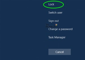 วิธีล็อคคอมพิวเตอร์ Windows 11/10 ของคุณ 
