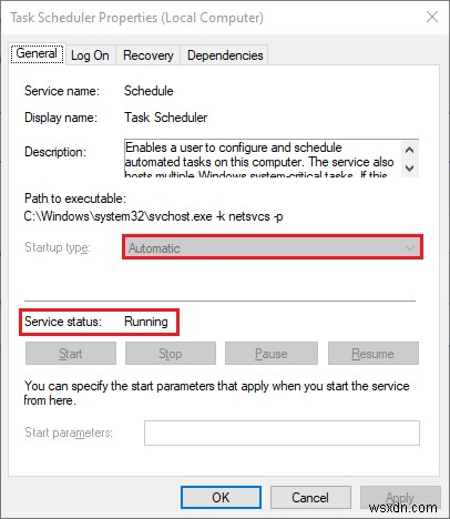 Task Scheduler ไม่ทำงานหรือเริ่มโปรแกรมใน Windows 11/10 