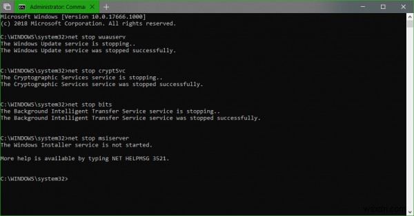 แก้ไขข้อผิดพลาด Windows Update 0x80080005 บน Windows 11/10 