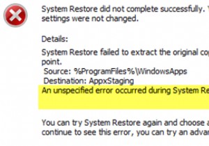 แก้ไขการคืนค่าระบบ 0x800700b7 บน Windows 11/10 