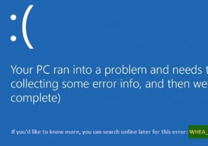 WHEA_UNCORRECTABLE_ERROR, 0x00000124 หน้าจอสีน้ำเงินบน Windows 11/10 