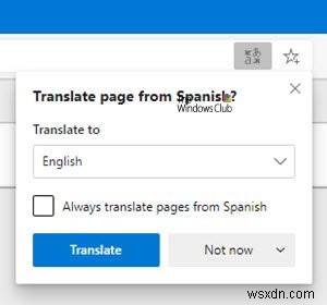 ปิดใช้งานหรือเปิดใช้งานการแปลภาษาของเว็บไซต์ เพิ่มหรือเปลี่ยนภาษาที่แสดงใน Microsoft Edge 
