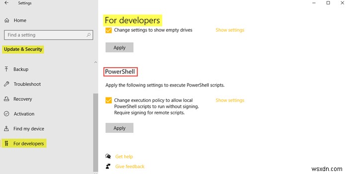 Windows Update และการตั้งค่าความปลอดภัยใน Windows 10 