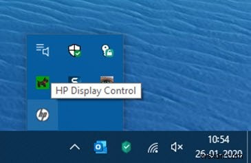 คำเตือนป๊อปอัป HP Display Control Service นี้คืออะไร 