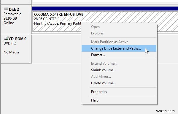 ไดรฟ์ USB ไม่ปรากฏในพีซีเครื่องนี้ แต่มองเห็นได้ใน Disk Management 