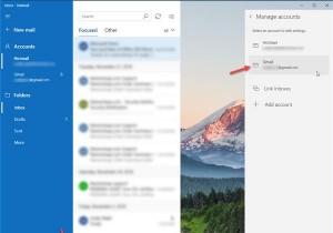 วิธีลบบัญชีอีเมลจากแอป Mail ใน Windows 10 