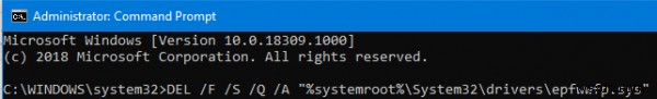 แก้ไขข้อผิดพลาด mfewfpk.sys, epfwwfp.sys Blue Screen ใน Windows 11/10 