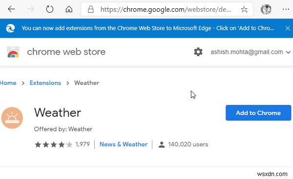 เหตุใดส่วนขยายบางรายการจึงหายไปในเบราว์เซอร์ Microsoft Edge 