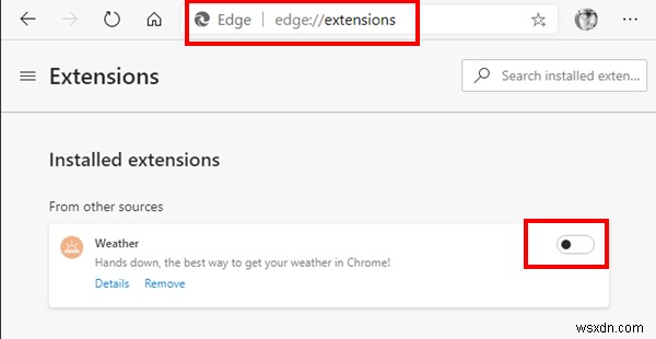 เหตุใดส่วนขยายบางรายการจึงหายไปในเบราว์เซอร์ Microsoft Edge 