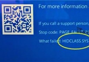 แก้ไขข้อผิดพลาด HIDCLASS.sys ล้มเหลวหน้าจอสีฟ้าใน Windows 11/10 