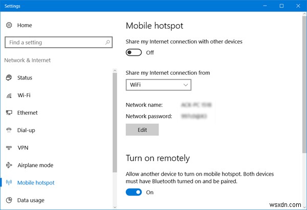 เปลี่ยน Windows PC ให้เป็น WiFi Hotspot โดยใช้การเชื่อมต่ออินเทอร์เน็ตร่วมกัน 