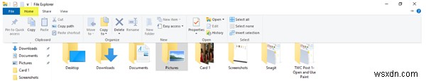 วิธีใช้ File Explorer ใน Windows 10 - คุณลักษณะและทางลัด 