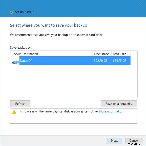 วิธีใช้งาน Windows Backup and Restore Tool ใน Windows 11/10 