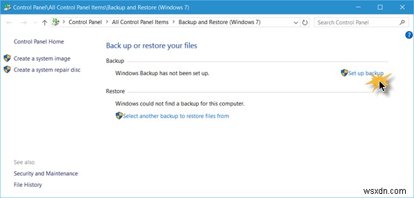 วิธีใช้งาน Windows Backup and Restore Tool ใน Windows 11/10 