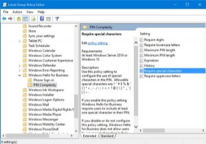 วิธีเปิดใช้งานและกำหนดค่านโยบายกลุ่มความซับซ้อนของ PIN ใน Windows 11/10 