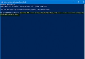 วิธีแปลงไฟล์ Hyper-V VHDX เป็น VHD โดยใช้ PowerShell 