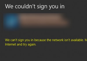 แก้ไข เราไม่สามารถลงชื่อเข้าใช้คุณในข้อความแสดงข้อผิดพลาดใน Windows 11/10 