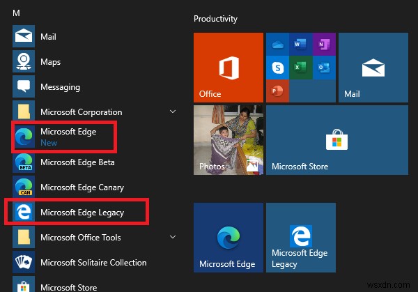 วิธีเรียกใช้ Legacy Edge และ Chromium Edge เคียงข้างกันใน Windows 10 